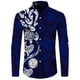 thumbnail image 1 of Camisas de manga larga con estampado de tótem vintage para hombre ropa de tendencia de otoño camisetas de calle personalizadas para hombre mangas largas transpirables, 1 of 6