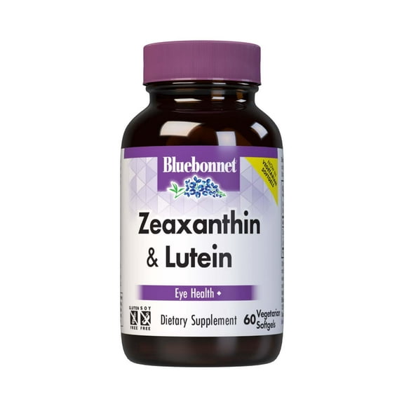Bluebonnet Zeaxanthin Plus Lutein, Marigold & Paprika - Eye Health & Blue Light*, 60 Days