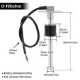 thumbnail image 1 of Hd 100mm ~ 600mm Water Fuel Level Gauge Sensor 0~190 Ohm Marine Boat Yacht Car Oil Liquid Tank Fuel Sender Unit Sensors 12v/24v, 1 of 1