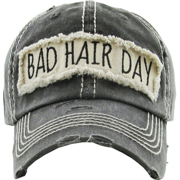 BAD HAIR DAY WASHED VINTAGE BALL CAP