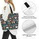 thumbnail image 3 of Fotbe Coffee Lover Print Bolsa Tote Estética de Lona con Estampado para Mujer - Bolsa Reutilizable de Hombro Casual para Vacaciones, Compras, Trabajo y Gimnasio, 3 of 8