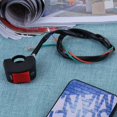 thumbnail image 3 of Interruptor de encendido/apagado del manillar de motocicleta de 12 V y 7/8 pulgadas para luz antiniebla de faro LED(1), 3 of 8