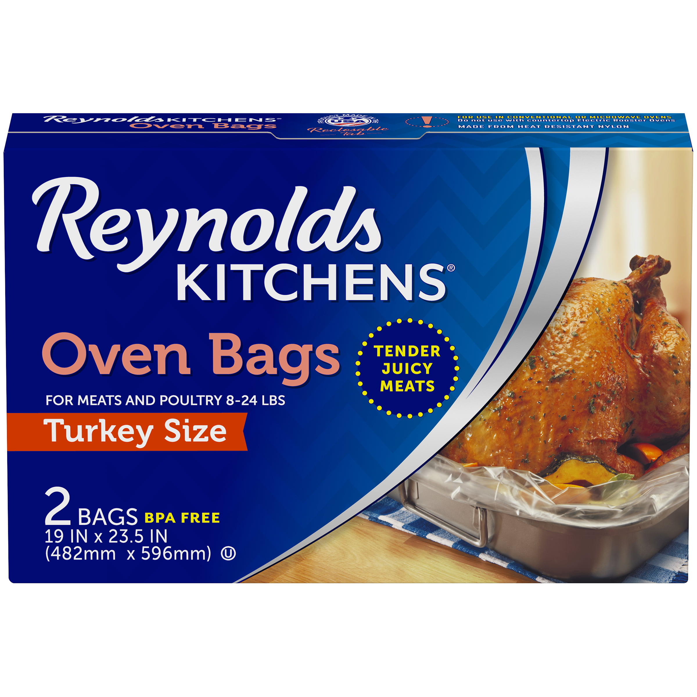 Reynolds Oven Bags Turkey Size Cooking Chart