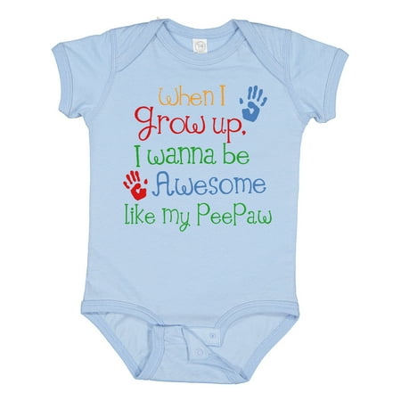 

Inktastic Awesome Like Peepaw Gift Baby Boy or Baby Girl Bodysuit