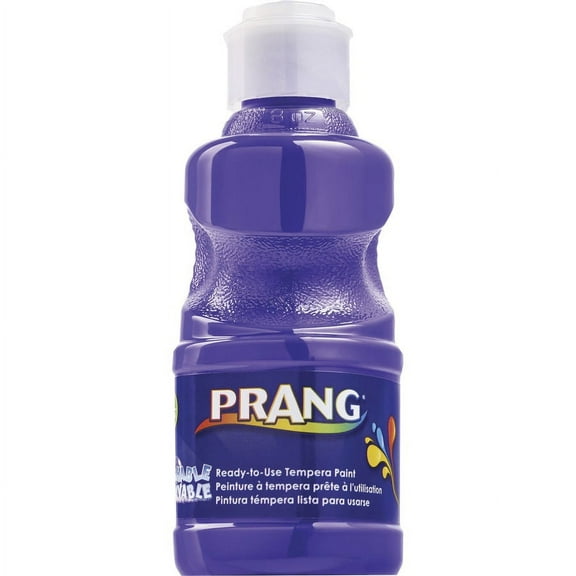 Prang Ready-to-Use Washable Tempera Paint - 8 fl oz - 1 Each - Violet | Bundle of 5 Each