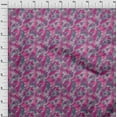 thumbnail image 4 of oneOone Polyester Lycra Pink Fabric Abstract Sewing Material Print Fabric By The Yard 56 Inch Wide, 4 of 4