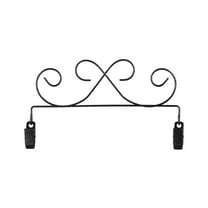 Classic Motifs 8 Inch Scroll Craft Hanger With Holding Clips