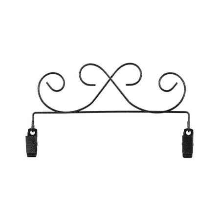 Classic Motifs 8 Inch Scroll Craft Hanger With Holding Clips