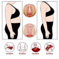 thumbnail image 4 of Hot Sweat Waist Slimming Fine-Tuning Zipper Belt Body Shaping Machine Weight Loss Exercise Belt Large Size Black XL, 4 of 4