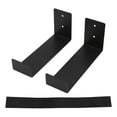 thumbnail image 2 of Wall Mount Snowboard Rack, Alloy Steel Floating Snowboard Storage Bracket Easy Installation Snowboard Storage Rack for Home Garage 30lbs Bearing, 2 of 7