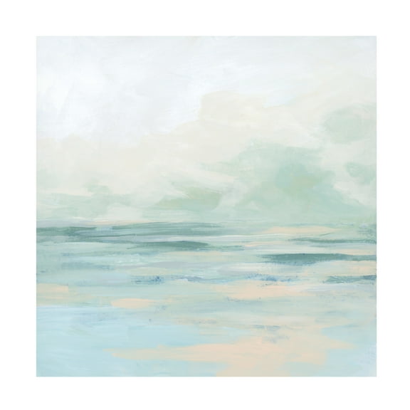 Trademark Fine Art June Erica Vess Gentle Sky II Canvas Wall Art