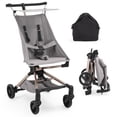thumbnail image 1 of ChaoLink Cochecito ligero para bebé de menos de 10 libras, cochecito para viajes en avión con bolsa de transporte, plegado con una mano, toldo ajustable, ruedas 360°, 1 of 8