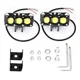 thumbnail image 2 of 2pzs Faros Auxiliares 3 Modos Doble Color Led Para Auto Moto, 2 of 8