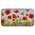 thumbnail image 2 of PHYHOO Red Poppy Door Mat Welcome Doormat Decorative Home Floor Mat, Non Slip Rubber Back for Outdoor Indoor Entrance Decor 19.68*39.37 in, 2 of 6