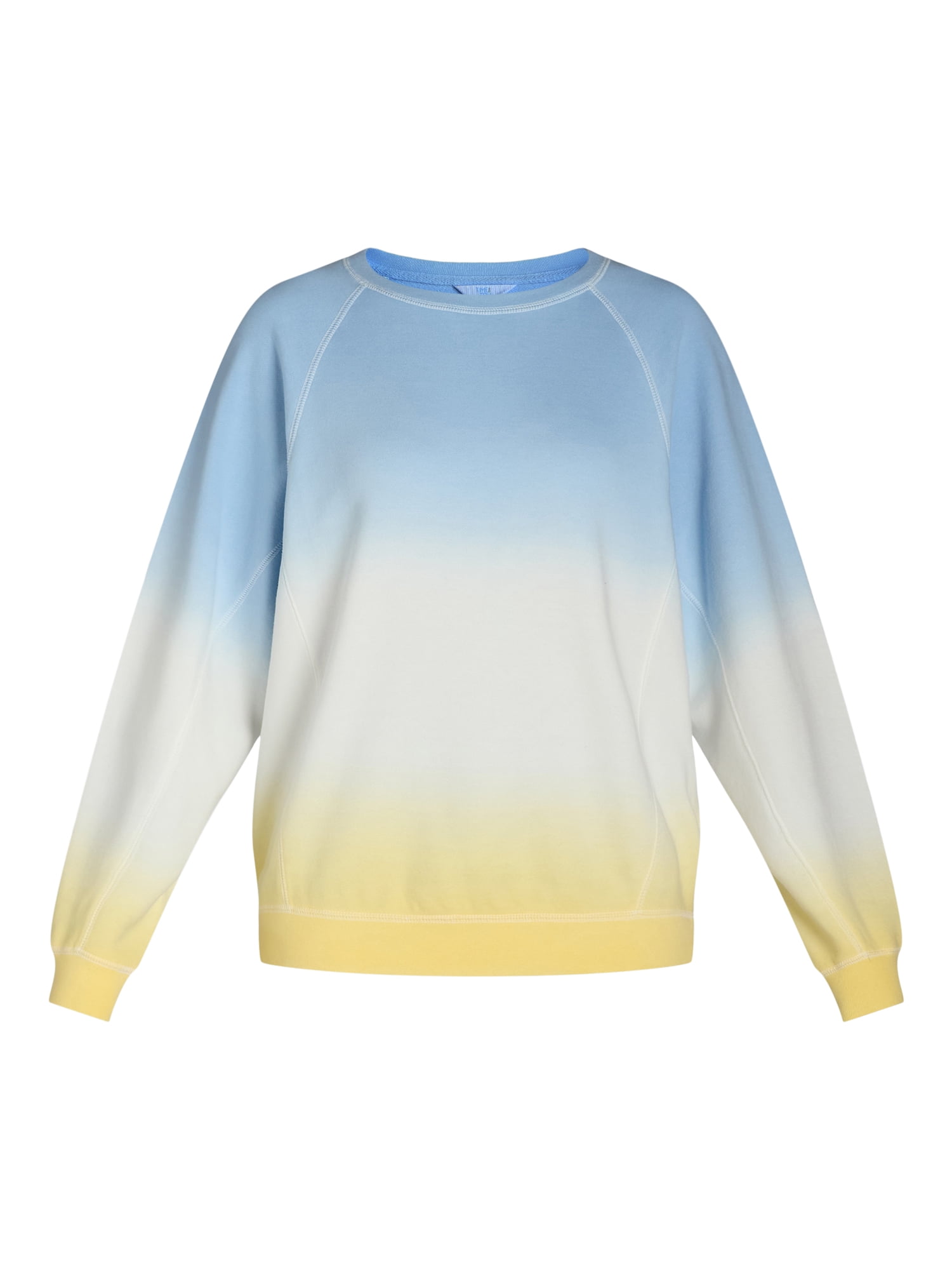 Time and Tru Women’s Washed Sweatshirt with Long Sleeves, Sizes S-XXXL