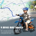 thumbnail image 4 of NEECHIPRO Electric Dirt Bike, 24V Electric Motorcycle Ride on Bicycle for Teens 13+,250W 13mph Max Speed,Blue, 4 of 10