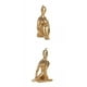 thumbnail image 1 of 2 Piezas De Estatua De Chica De Yoga Figurita Pequeña Decoración Para Gabinete Sala De Estar Hogar Zulema Figura de estatua de postura de yoga, 1 of 7