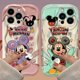 thumbnail image 2 of Disney Couple Mickey Minnie Stitch Case For iPhone 15 14 13 12 11 Pro Max X XR XS 8 7 6 6S Plus SE 2020 Silicone Phone Cases, 2 of 5