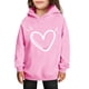 thumbnail image 1 of Sudaderas con capucha para niños y niñas, sudaderas casuales de manga larga, lindas sudaderas de gran tamaño con bolsillo de polar, chaquetas para niñas, 1 of 4