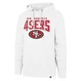 thumbnail image 2 of Men's '47 White San Francisco 49ers Elements Arch Headline Pullover Hoodie, 2 of 3