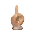 thumbnail image 1 of Figura de cristales del dedo medio Estatua divertida del dedo medio de cristal, decoración del dedo medio, estatua de bolsillo tallada a mano Decoración de cristal del dedo medio, 1 of 8