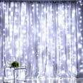 thumbnail image 1 of LED Curtain Lights Battery Operated Lights for Room Decor Fairy Lights Battery Operated Indoor String Lights for Bedroom Decorations Boho Bedroom Decor Rustic Wedding Decor Wall Decoratio, 1 of 9