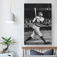 thumbnail image 5 of National Baseball Hall of Fame Inductees Babe Ruth Poster Art Poster Canvas Painting Decor Wall Print Photo Gifts Home Modern Decorative Posters 24x36inch(60x90cm), 5 of 6