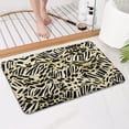 thumbnail image 4 of Zebra and Leopard Print Pattern Bathroom Rugs Mat,Non Slip Microfiber Bathroom Rug,Rubber Backing,Soft Bathroom Mats for Bathroom Floor,Tub and Shower,17x27in(43x68cm), 4 of 5