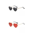 thumbnail image 1 of Ladies Heart Sunglasses Eyewear Fashion for Outdoor Party +Ladies Heart Sunglasses Eyewear Fashion for Outdoor Red Colcomx Gafas de sol de mujer, 1 of 8