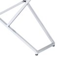 thumbnail image 4 of Furniture of America Mergo Wood Rectangular Console Table in Chrome and White, 4 of 5