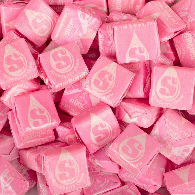 Starburst Pink Candy Bulk 2lb Bag of Pink Starburst Strawberry Candy. 2lbs of All Pink Starburst, Pink Candy for Candy Buffet and Baby Shower by Snack