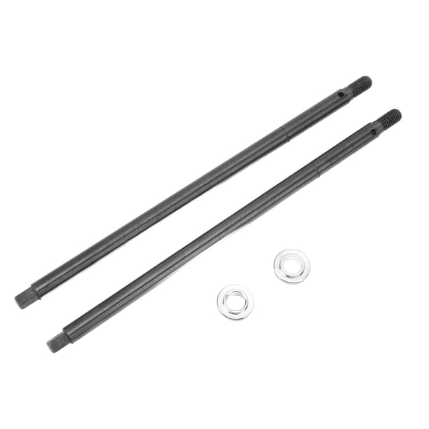 Eje del eje trasero RC pieza de actualización de cojinete de carga grande a prueba de óxido Eje de rueda trasera RC exquisito de acero para U4 1/10 RC Car ANGGREK Otros