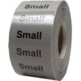 thumbnail image 1 of Gray Small Color Coding Clothing Size Strip Stickers | 1.25 x 5" Inches | 125 Pack, 1 of 1