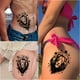 thumbnail image 2 of Tatuajes realistas Hugtrwg pegatinas Arte temporal 8 Piezas brazo Animal León Tigre Patrones Exóticos, 2 of 9
