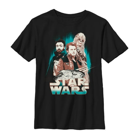 Star Wars Solo A Star Wars Story Boys Smuggler Trio T Shirt Walmart Com - boy cool galaxy hair boy cool galaxy roblox character
