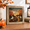 Style 06, variant on Style 01 Fall Home Decor Real Wood Plaque Sign, 5.91 x 5.91 Inches