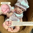 thumbnail image 3 of Muñeca Bebé Reborn Yokyyi de Silicona Completa 33 cm Realista Niña, 3 of 7