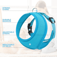 thumbnail image 5 of MoNiBloom No Pull Dog Harness, Pet Vest Adjustable Mesh Breathable Harnesses for Dogs Walking, Sky Blue M, 5 of 8