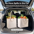 thumbnail image 6 of Adult Foldable Cotton Tote Bag, 3-Piece, 6 of 6