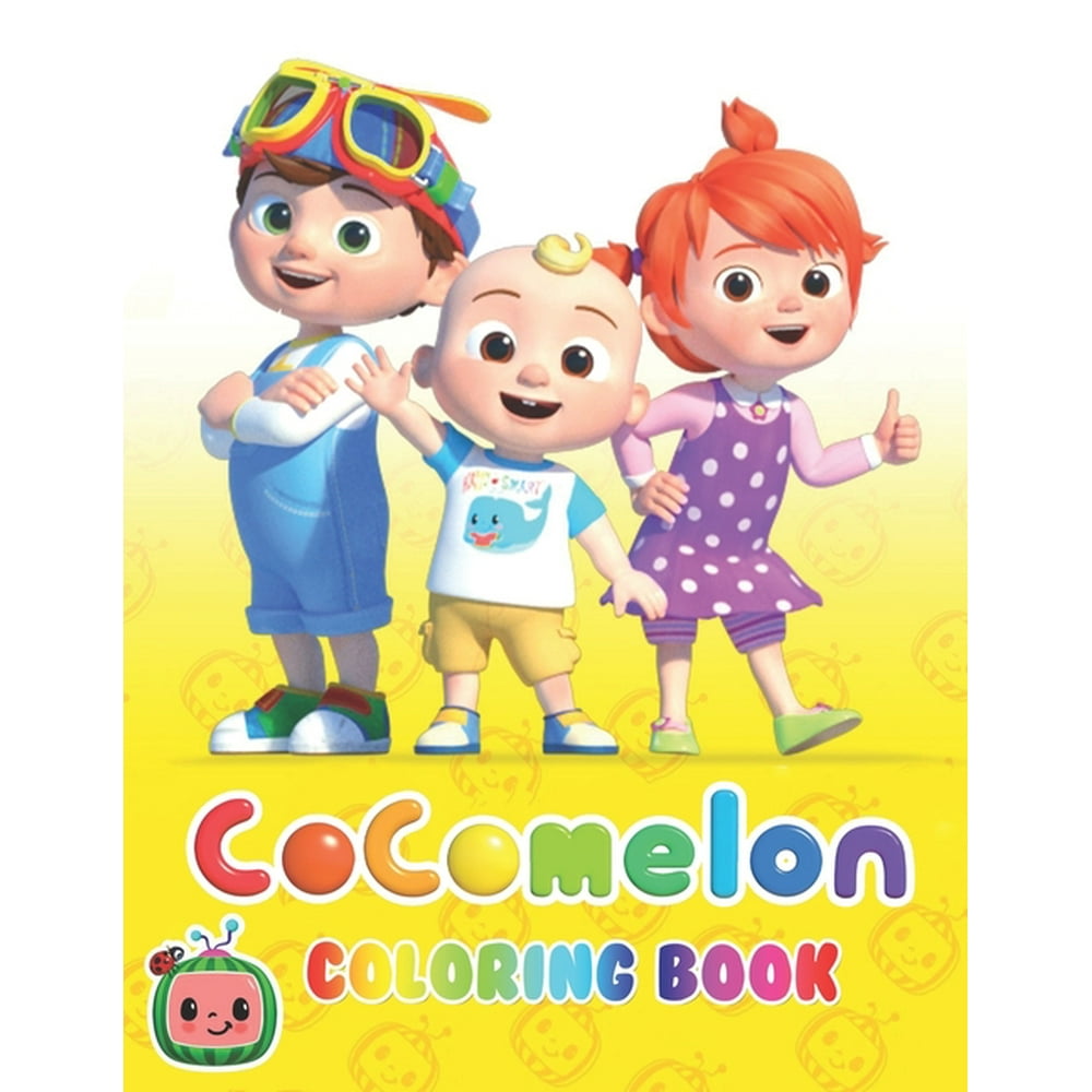 Cocomelon Coloring Pages / Cocomelon Coloring Book: Shapes Coloring