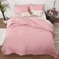 thumbnail image 5 of Twin/Twin XL Comforter Set for College Girls Boys Pink, 1 Comforter & 1 Pillowcase, Lightweight Kids Comforter Set All Season Dorm Bedding, 5 of 7