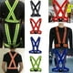 thumbnail image 5 of Yuarrent Resalte las correas reflectantes para correr de noche, ropa de equitación, chaleco de seguridad ajustable, banda elástica para adultos y Ropa Deportiva, Zapatos rojo brillante Yuarrent OD1235-05, 5 of 6