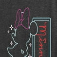 thumbnail image 3 of Disney - Minnie Mouse - Highlight Outline of Minnie - Women's Short Sleeve Graphic T-Shirt, 3 of 5
