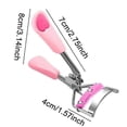 thumbnail image 2 of Eyelash Curler Professional Lash Curler Pink Eyelash Curlers for All Eye Shapes Eyelash Curler with Comb for Girls Lady Daily Make-up, 2 of 4