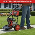thumbnail image 4 of Seizeen 3600PSI Gas Powered Pressure Washer – 7HP Aluminum Pump, Built-In Foam Cannon, 4 Nozzles, 2.6GPM Flow Rate, 32.8FT Max Spray Distance, 4 of 11