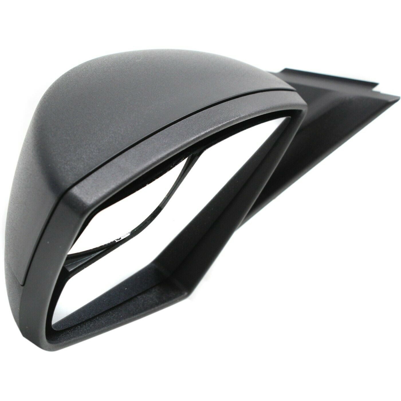 DAMAIJOY 1pc Left Driver Side Textured Black Power Non-Heated Operate Manual Folding Exterior Door Rear View Mirror for Ford for Focus S/SE/Titanium 15-18 & SEL 17-18 Without Auto-Dimming