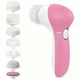 thumbnail image 1 of 7-in-1 Electric Facial Cleanser with Massager and Pore Cleaner - Achieve Clearer, Healthier Skin, 1 of 3