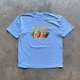 thumbnail image 1 of Camiseta holgada de algodón puro clásica con estampado de comida de verano simple, talla grande, diseño de nicho coreano, manga corta holgada informal retro Y2K, 1 of 1