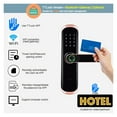 Popuplar Hotel Room IC Chip Swipe Card Electric Apartment Door Passcode ...