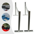 thumbnail image 2 of 71*14*34in Pick up Truck Ladder Truck Rack 800lbs Capacity Aluminum Ladder Rack*2, 2 of 16
